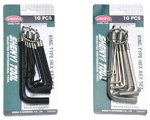 SY08-1 ~ 4 Ring Type Hex Key Wrench Set