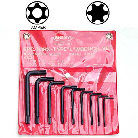 SY18-1~2 L Type Star Key Set