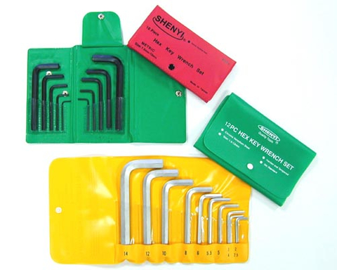 SY05-1 ~ 9 Hex Key Wrench Set (Wallet Package)
