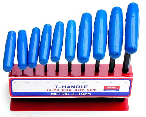 SY19-1~2 T-handle Hex Key Wrench Set