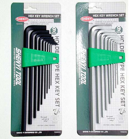 SY04-1~10 Long Arm and Extra Long Hex Key Set