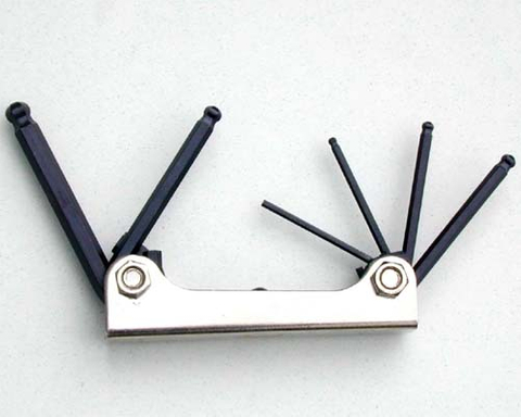 SY12-1~2 Folding Type Ball Point Hex Key Set